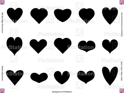 heart svg, svg valentine, love svg, heart symbol, heart png, valentines day svg, heart clipart bundle, colored heart svg