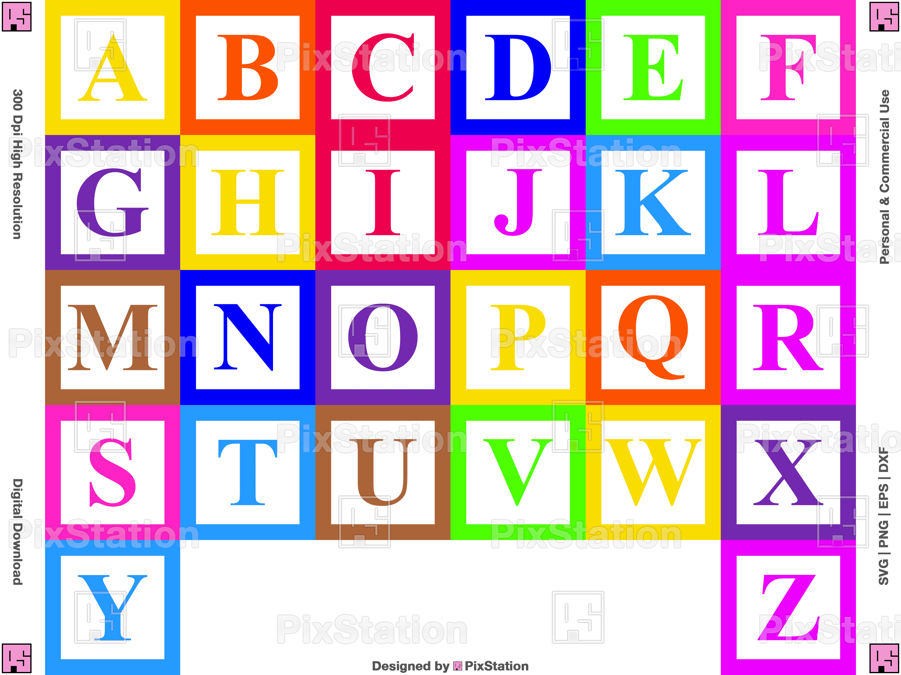 Alphabet Blocks SVG, Letter Blocks SVG, Baby Blocks SVG By LD Digital