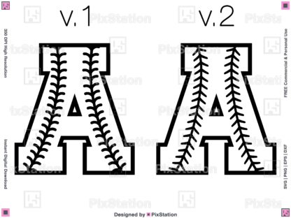 baseball alphabets with stitches svg, baseball font svg, baseball numbers png, baseball letters png, sports font svg, cricut font svg, silhouette font svg