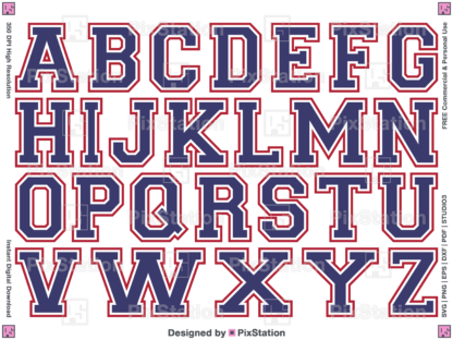 three layers varsity alphabet svg, multilayered varsity letters svg, layered varsity numbers font svg for canva cricut and silhouette